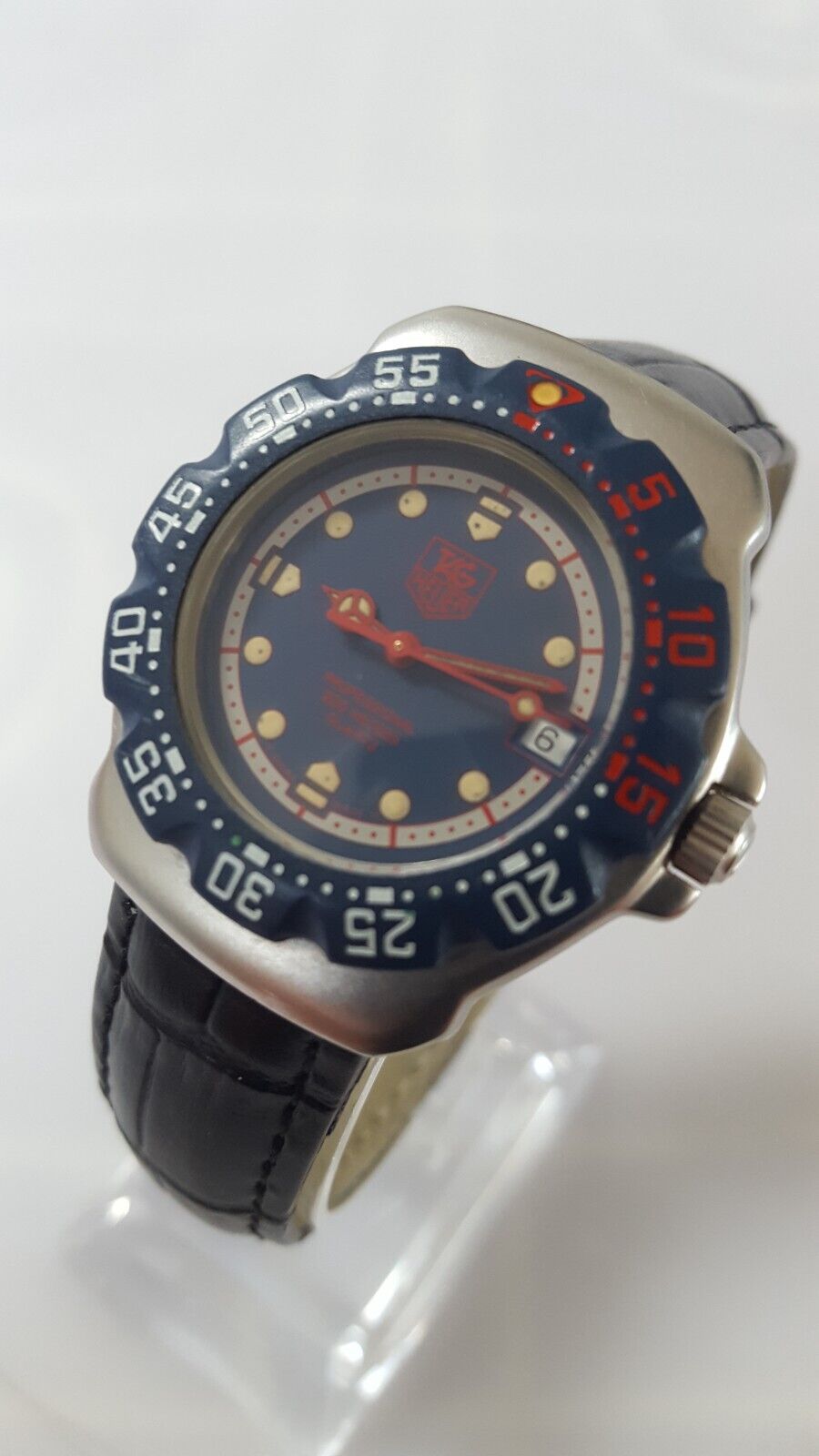 VINTAGE SWISS TAG HEUER WA1210 FORMULA 1 200M PROFESSIONAL MEN S