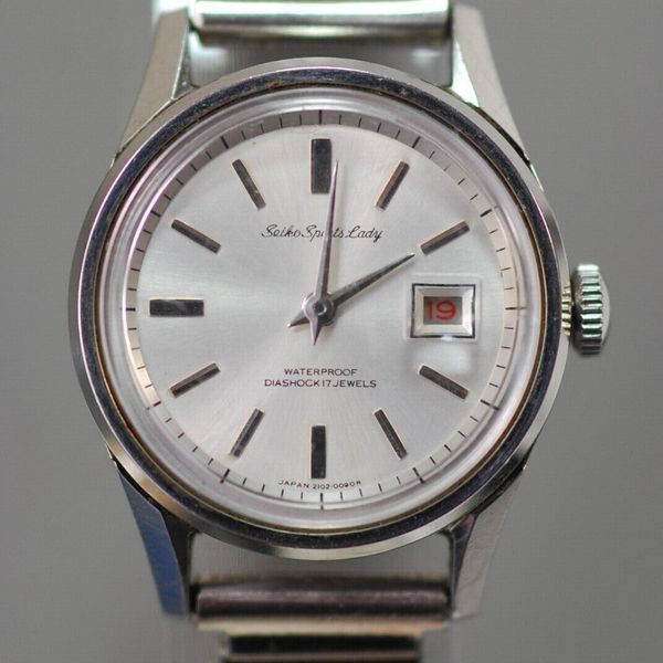 Great Cond Vintage Seiko Sports Lady 17J Diashock Hand Winding from ...