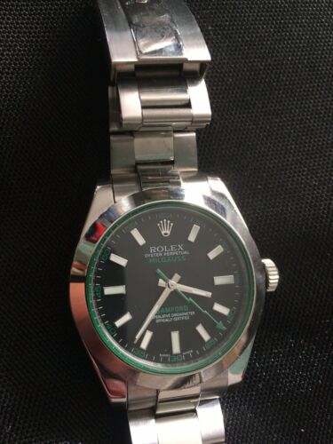 Rolex oyster perpetual milgauss clearance bamford