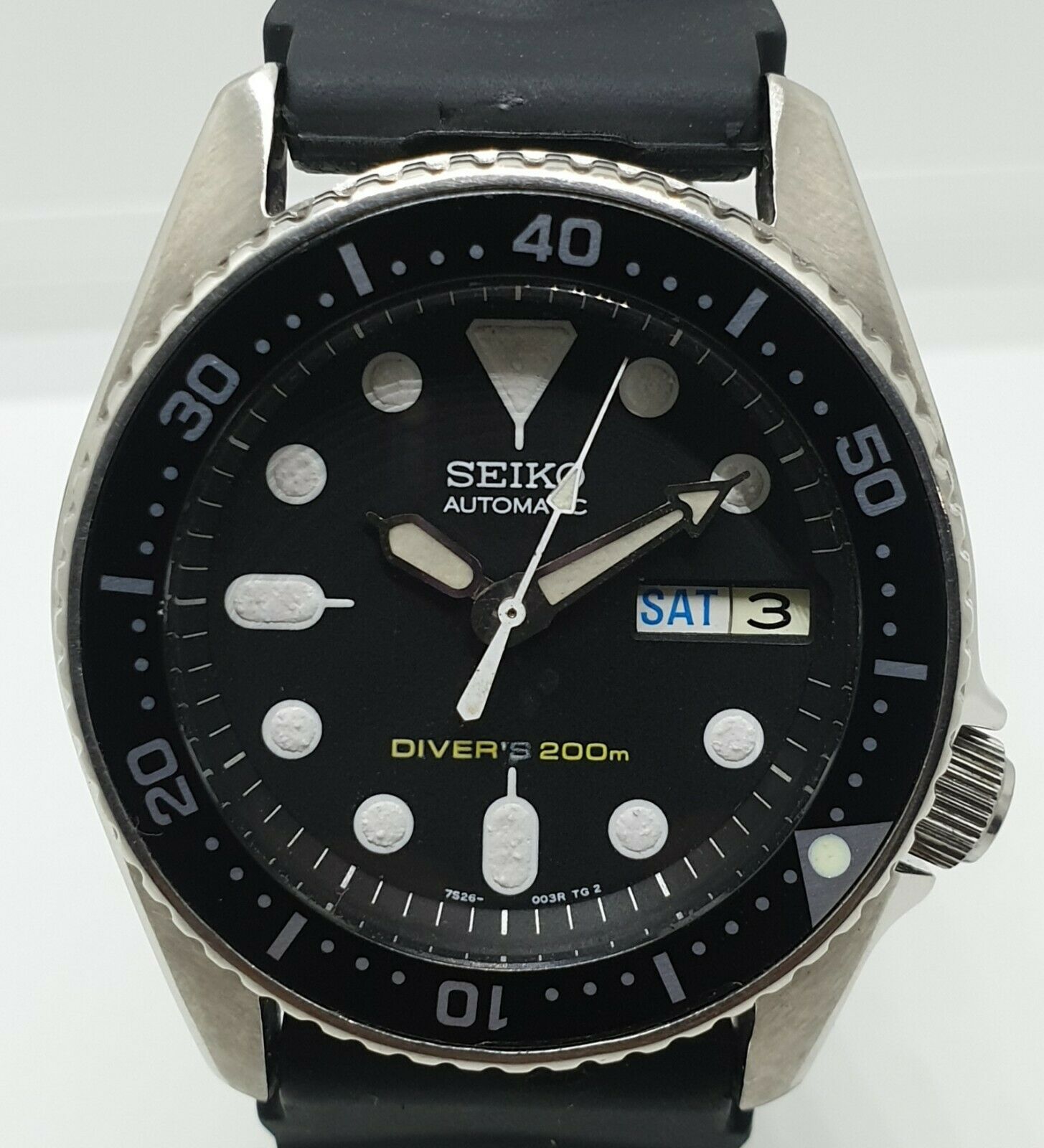 761/ 7S26-0030 セイコー SKX013 ダイバー ホワイト