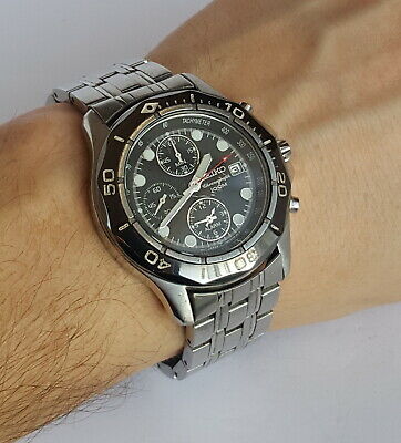 SEIKO 7T62-0GP0 Chronograph & Alarm Men's Quartz Watch | WatchCharts  Marketplace