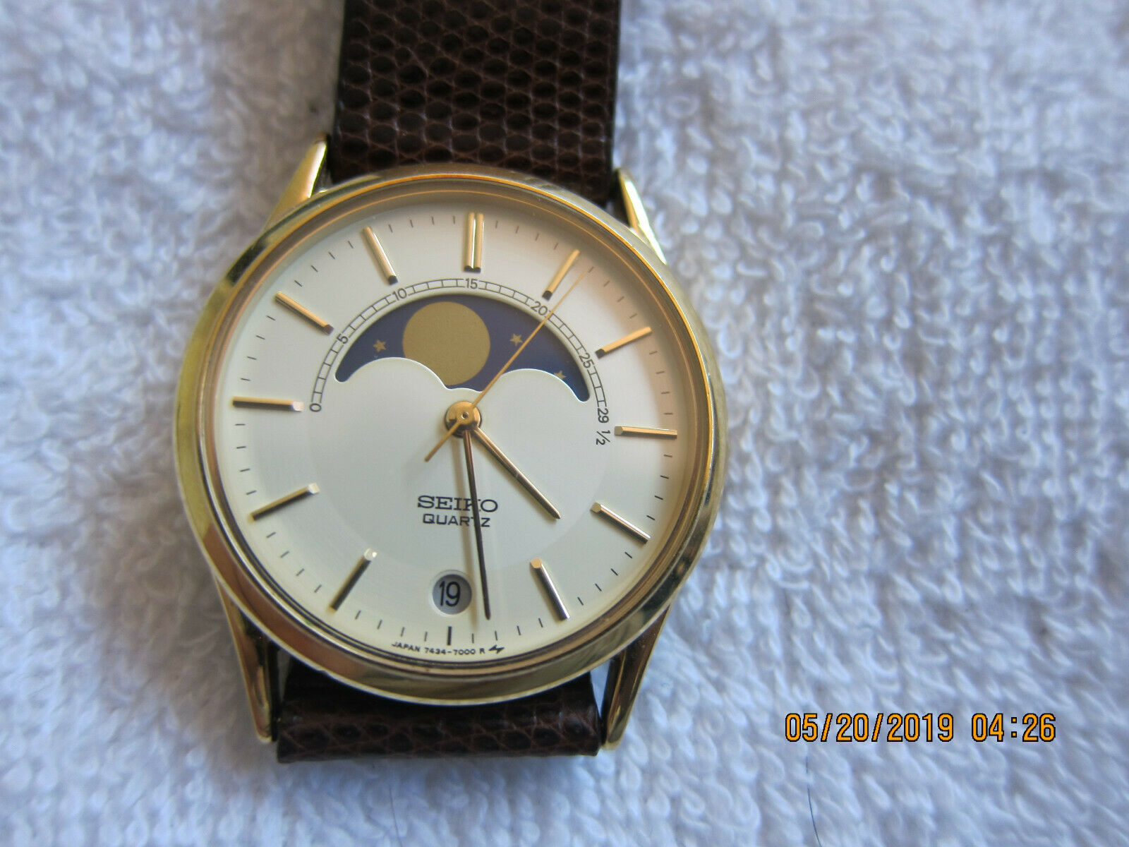 Seiko Moonphase 7434 Austria, SAVE 60% 