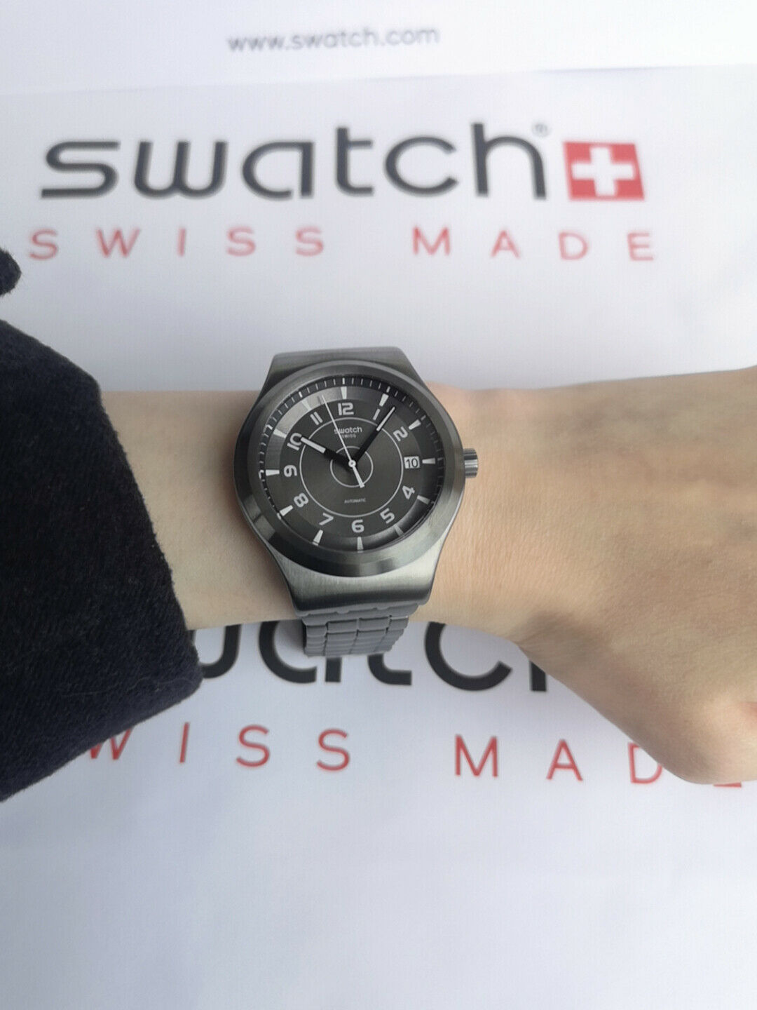 Swatch SISTEM 51 Automatic Irony SISTEM BRUSHED YIM400G | WatchCharts  Marketplace