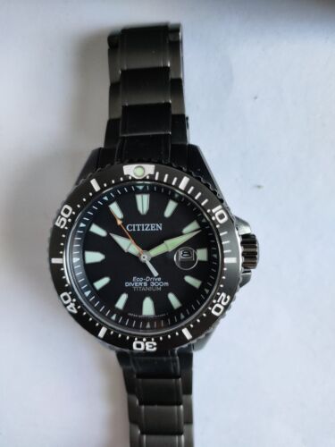 Citizen Eco Drive Royal Marines Commando Men s Watch Titanium Limited Edition WatchCharts Marketplace