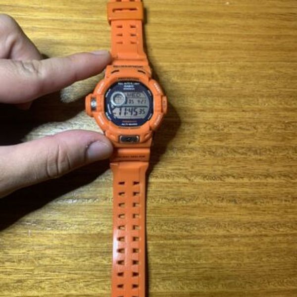 Casio G-Shock Riseman G-9200R Men In Rescue Orange Series | WatchCharts ...