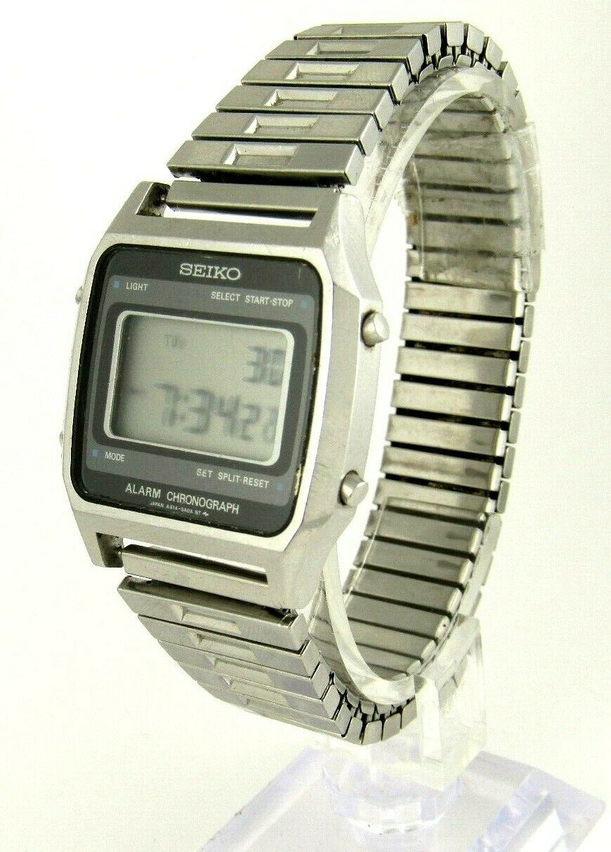 Vintage Seiko A914-5A09 LCD Chronograph Men's Digital Quartz Watch |  WatchCharts