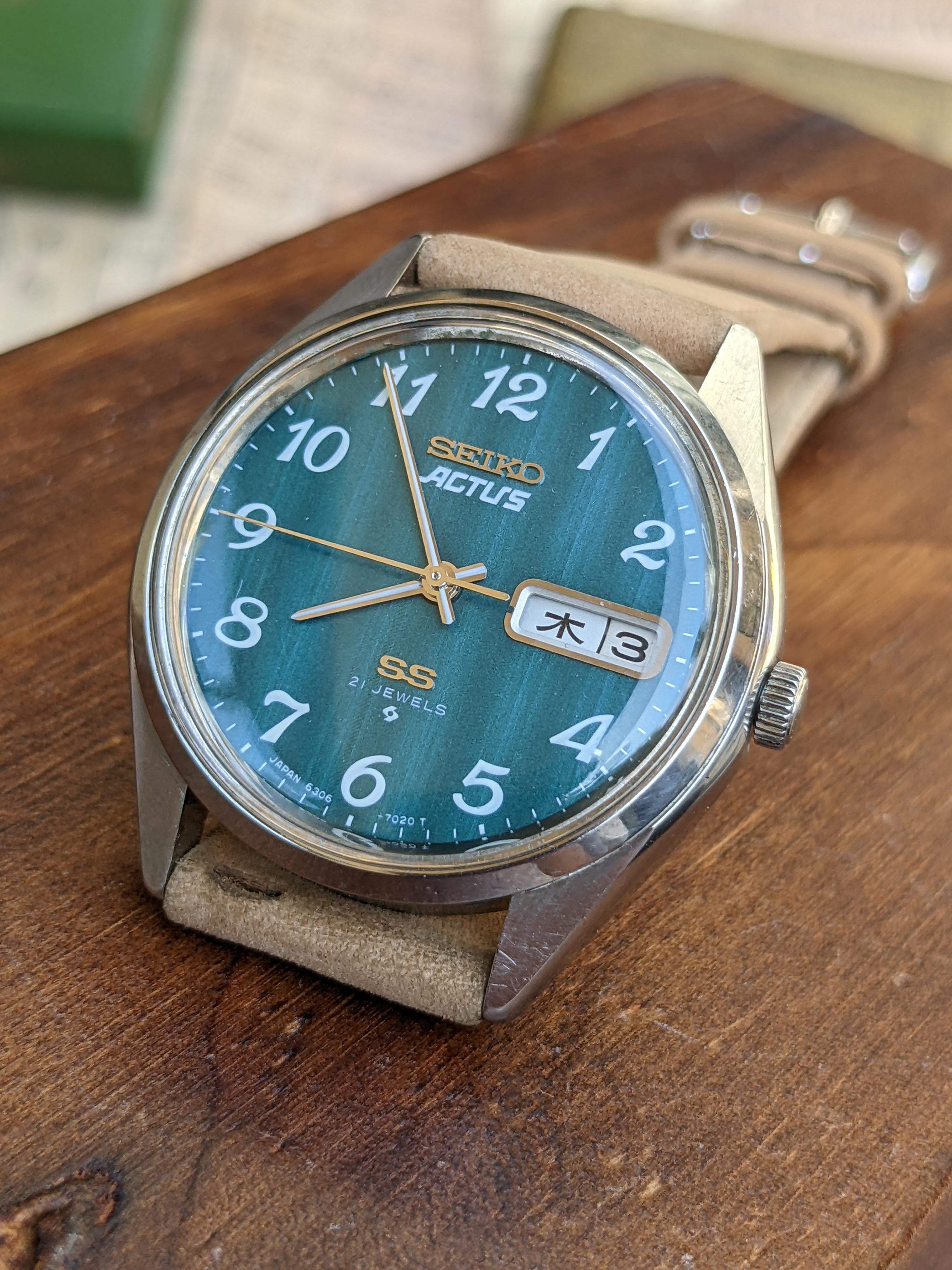 Seiko 5 Actus 6306-7010 Price as of July 2026 | WatchCharts