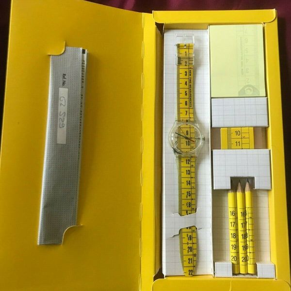 Wristwatch SWATCH Crayonset (Metrica)-NEW/NOS-full working/complete ...