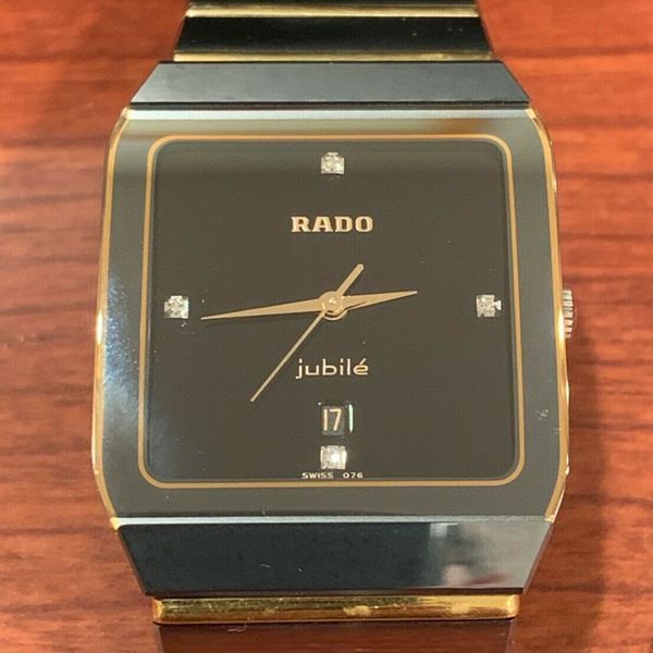 Rado Diastar Jubile Watch 152.0366.3 Diamond Markers in Original