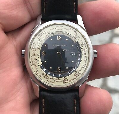 HAMILTON Worldtimer 8984 quartz watch working condition
