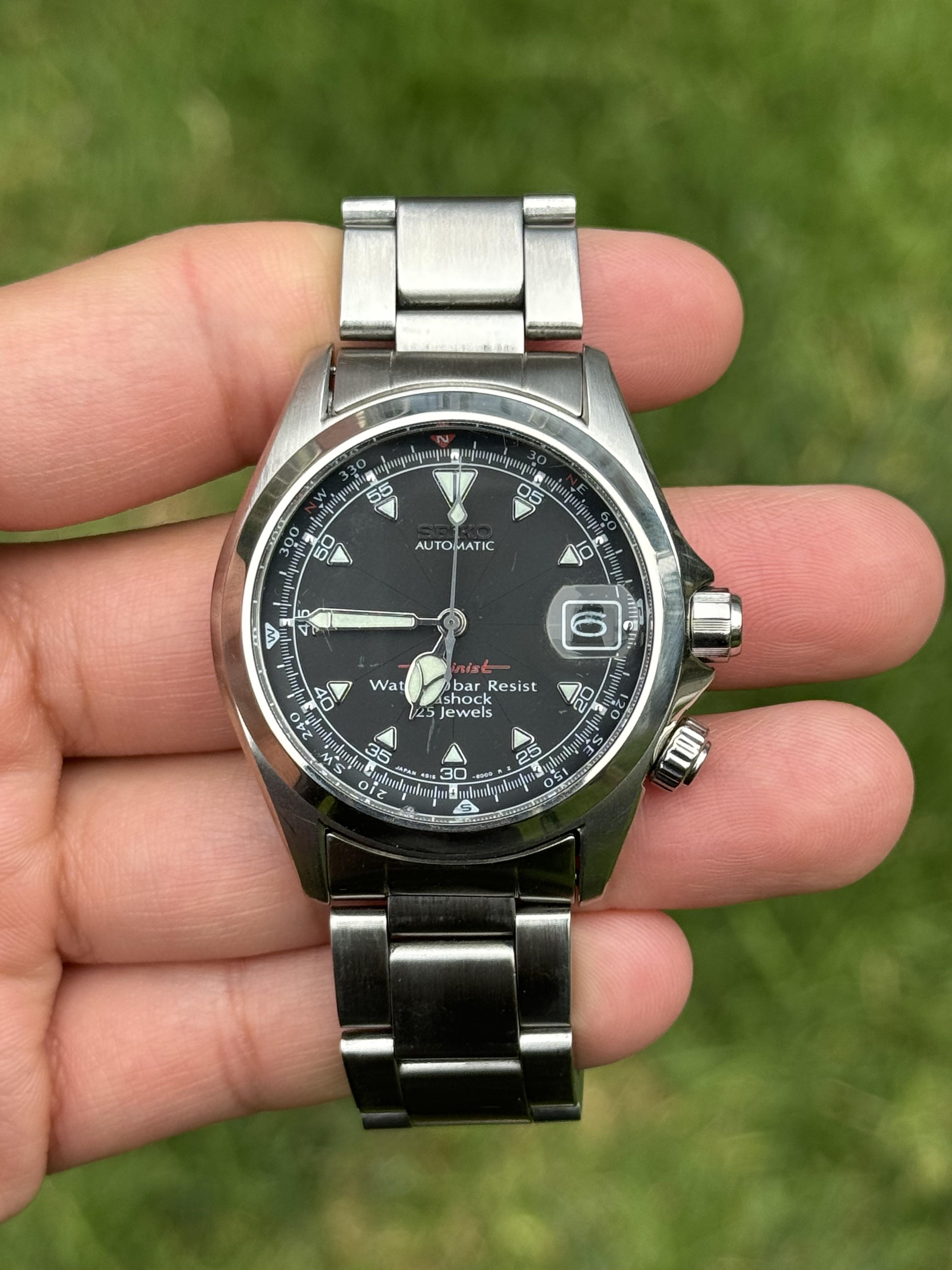 WTS] Seiko 4s15-6000 - Original Shark Tooth Alpinist | WatchCharts  Marketplace