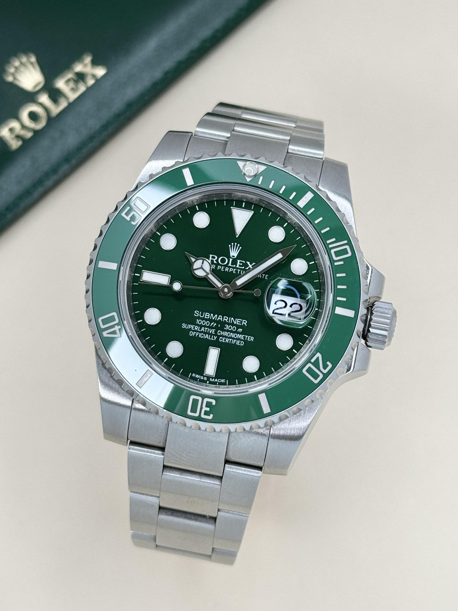 Jual shop rolex hulk