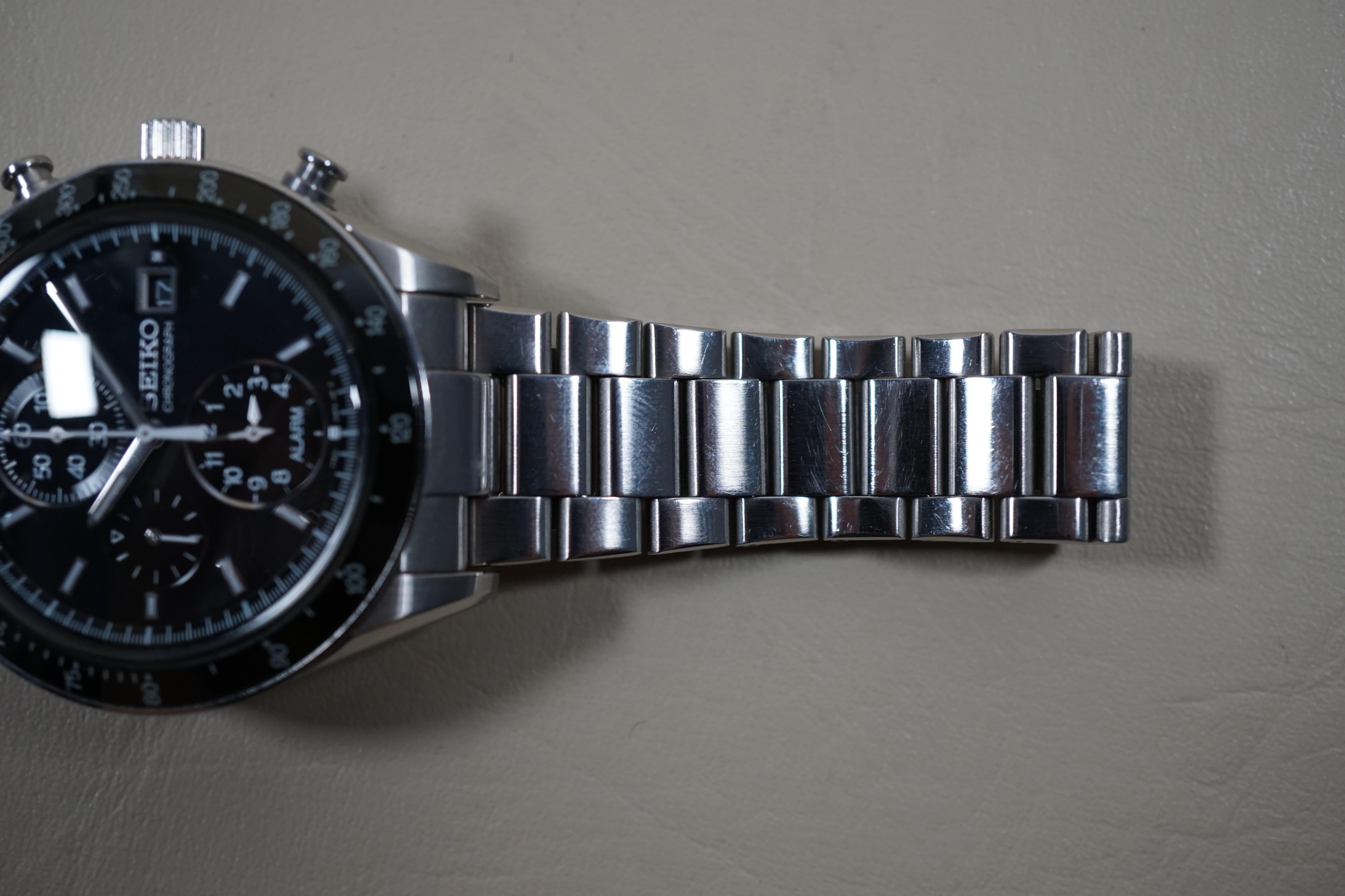 Seiko spirit chronograph sbpp001 sale