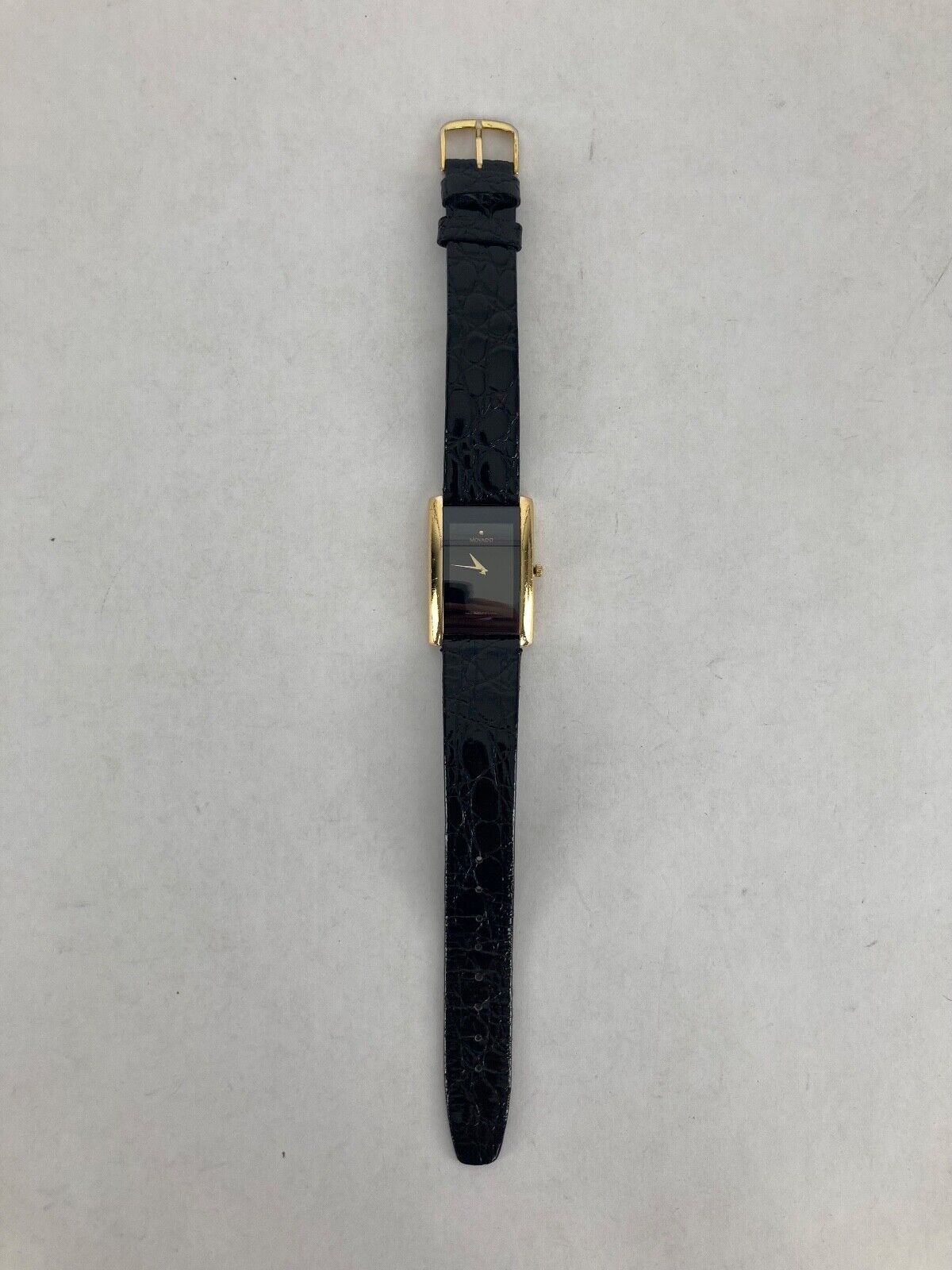 Movado La Nouvelle 25mm 87.C1.450.2 quartz analog watch w/leather