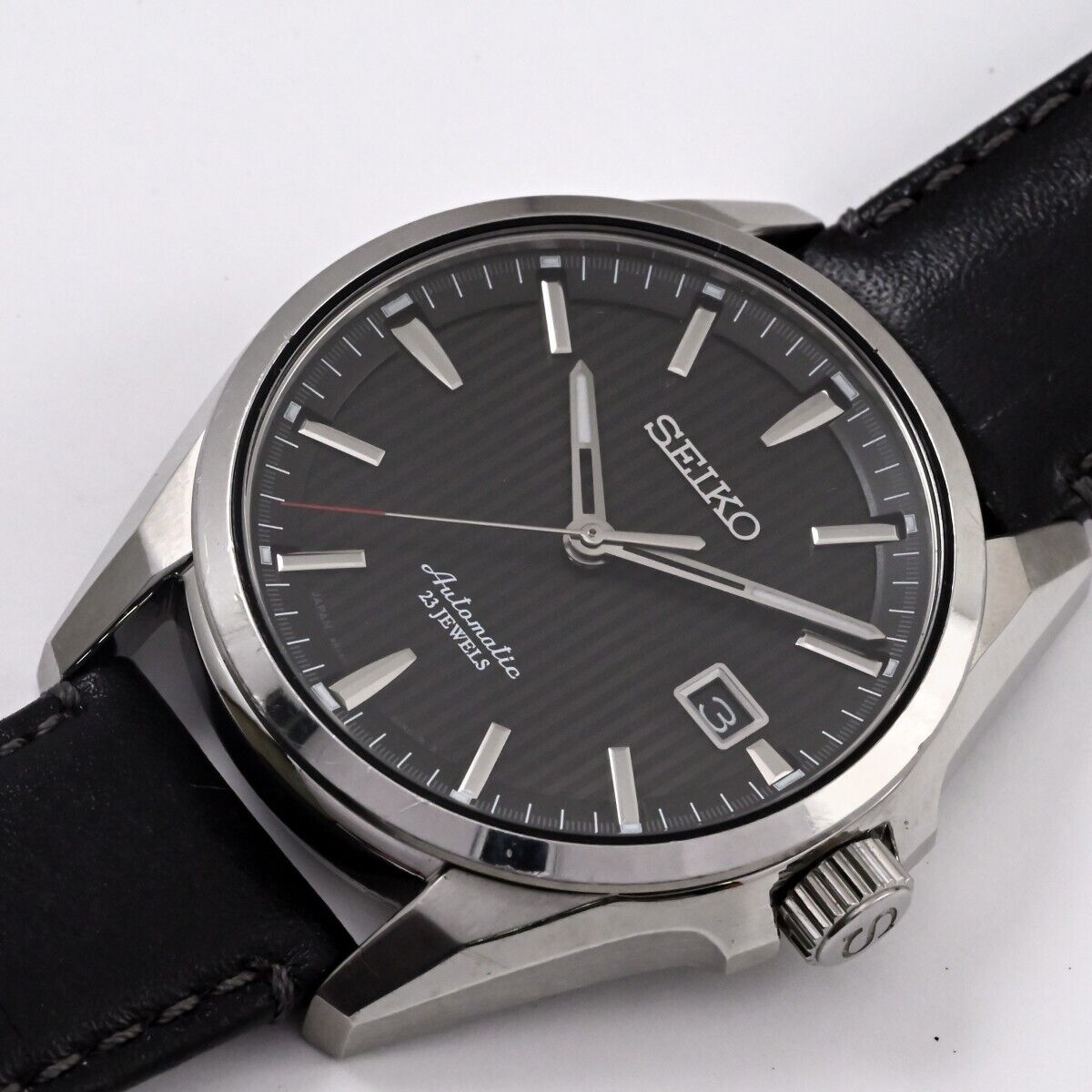 SEIKO Presage Automatic 40mm Black Dial Date 23Jewles 6R15 02M0