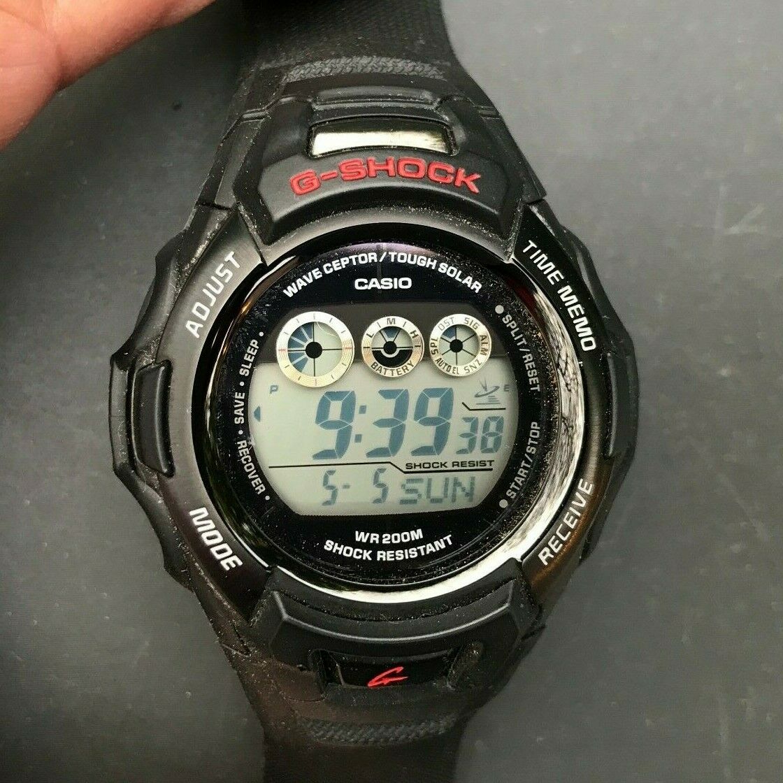 g shock wave ceptor solar