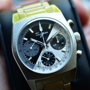 Wristwatch Original SWATCH Chrono INSPYRAL (SCG102/103)-orange-TOP