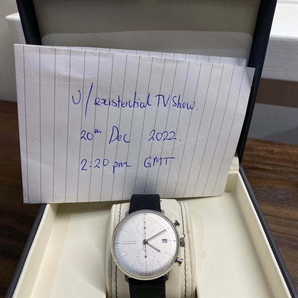 [WTS] Junghans Max Bill Chronoscope 027/4600.02 Sapphire Full Kit ...