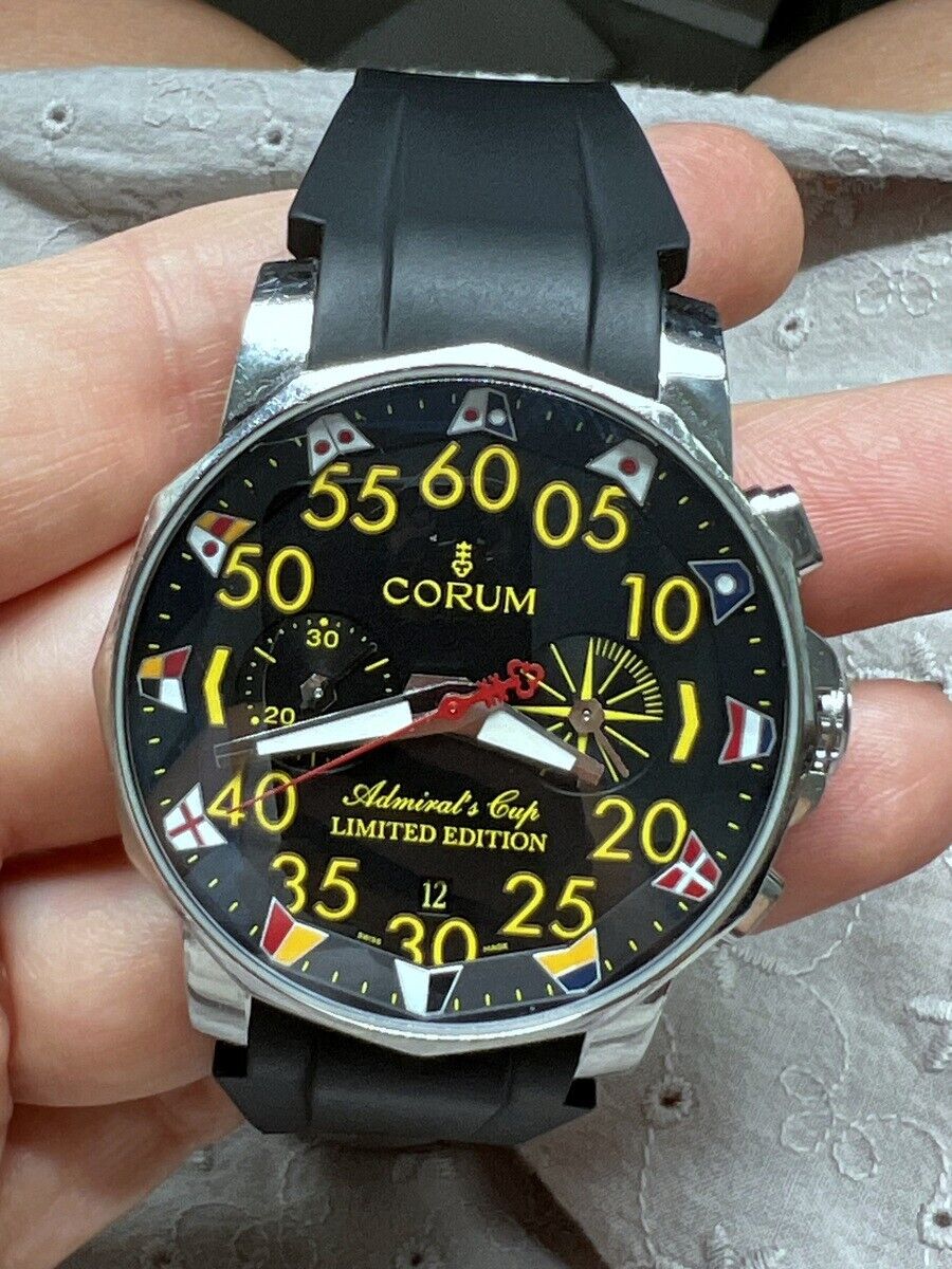 SUPER RARE CORUM Admiral s Cup 1986 2006 Limited Edition 50 pcs