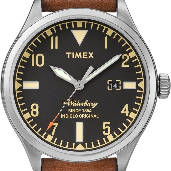 Timex Waterbury Heritage Indiglo Original Leather Strap Men s Watch timex-waterbury-heritage-indiglo-original-leather-strap-men-s-watch