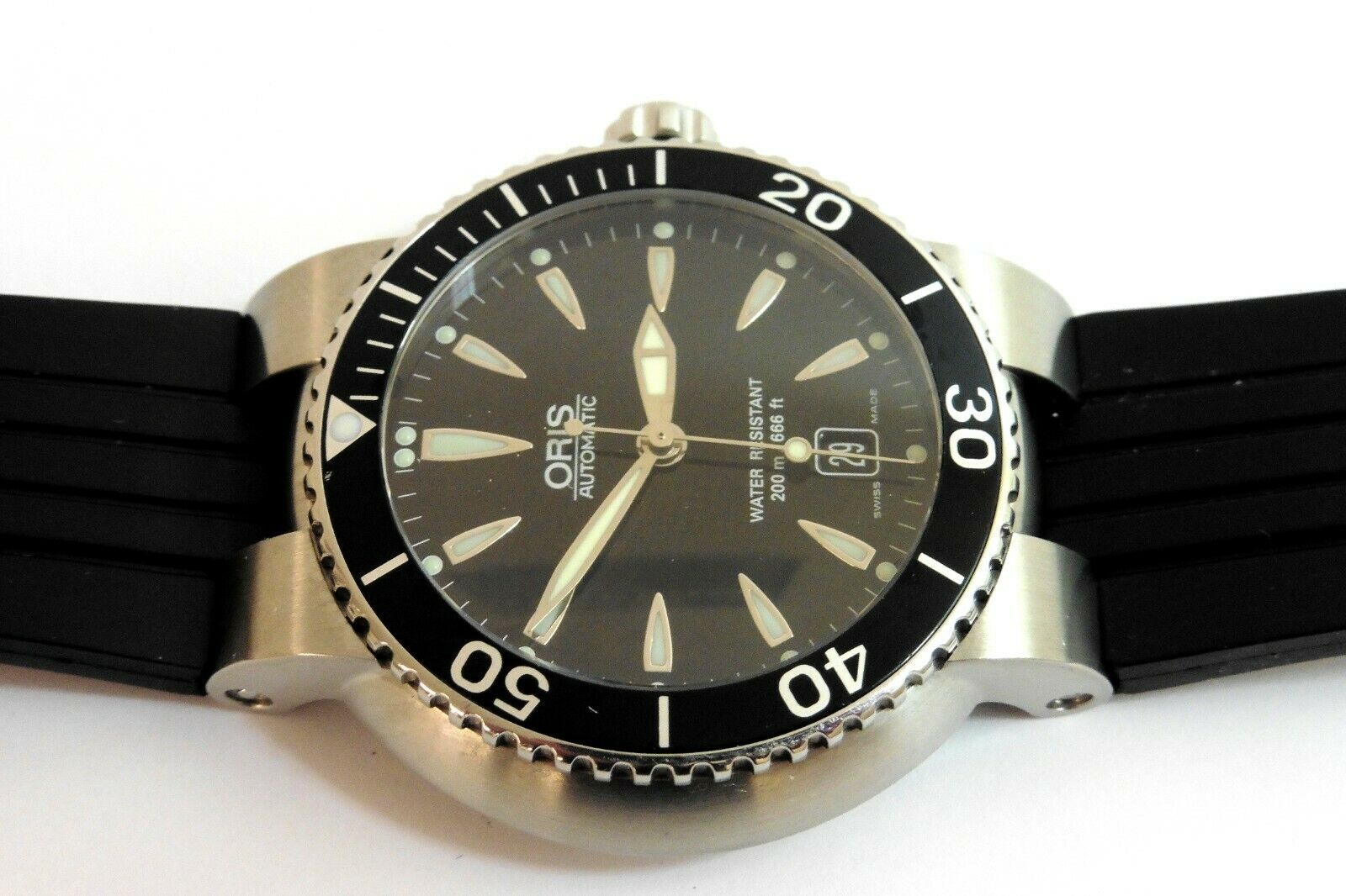 2003 GENTS RARE 200M ORIS TT1 AUTOMATIC DIVERS REF.7533 MINT