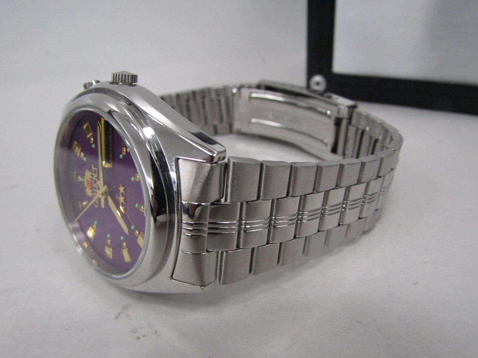 ORIENT EM6Q-CO Women's Stainless Steel Crystal 21 Jewels