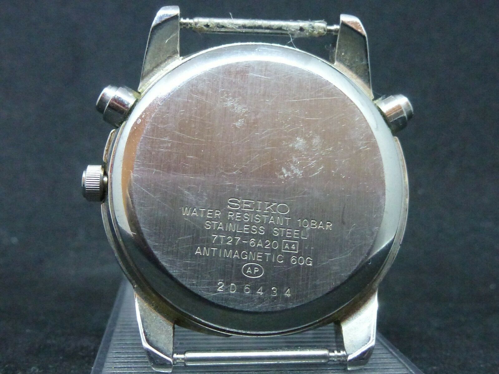 Vintage SEIKO AVENUE CHRONOGRAPH 7T27-6A20 Wrist Watch W637