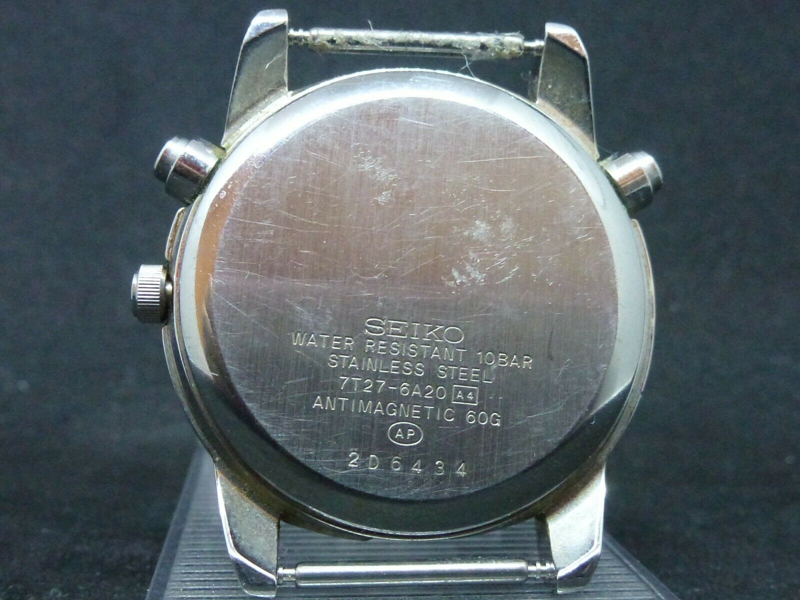 Vintage SEIKO AVENUE CHRONOGRAPH 7T27-6A20 Wrist Watch W637 