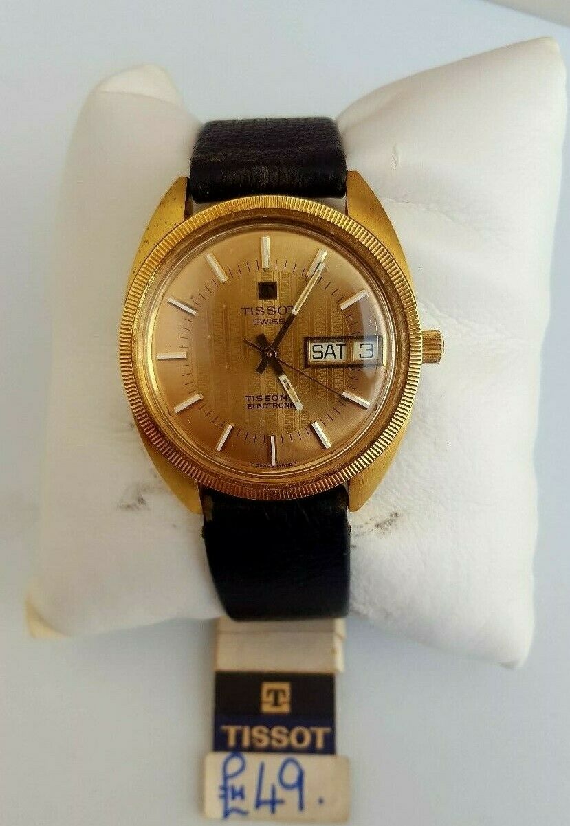 tissot tissonic electronic watch