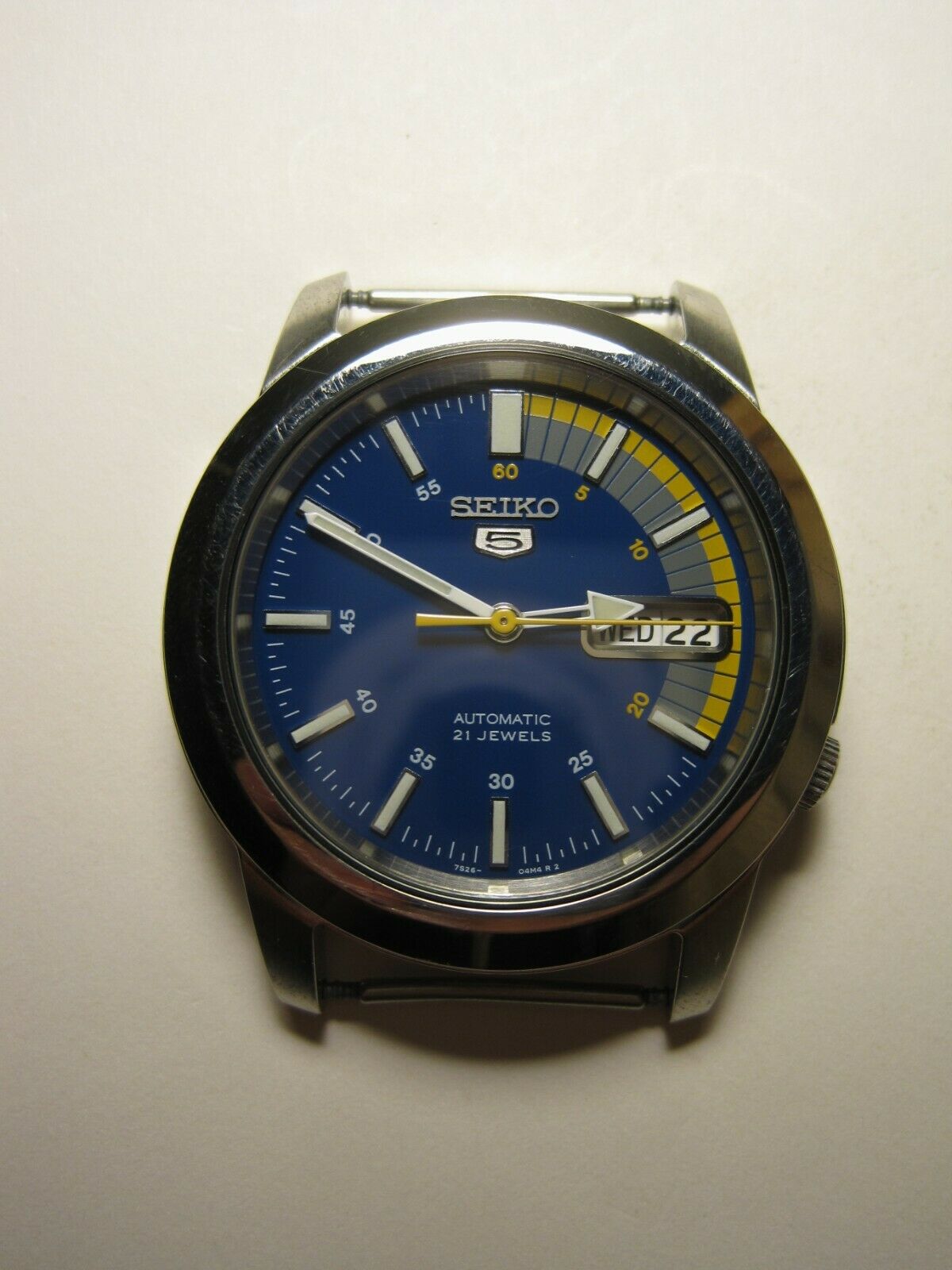 seiko men's snkk27 seiko 5 stainless steel automatic watch