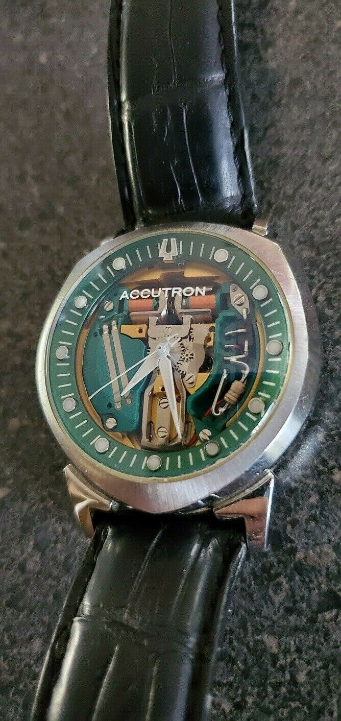 BULOVA ACCUTRON LIMITED EDITION SPACEVIEW 214 50TH ANNIVERSARY WATCH L@@K |  WatchCharts Marketplace