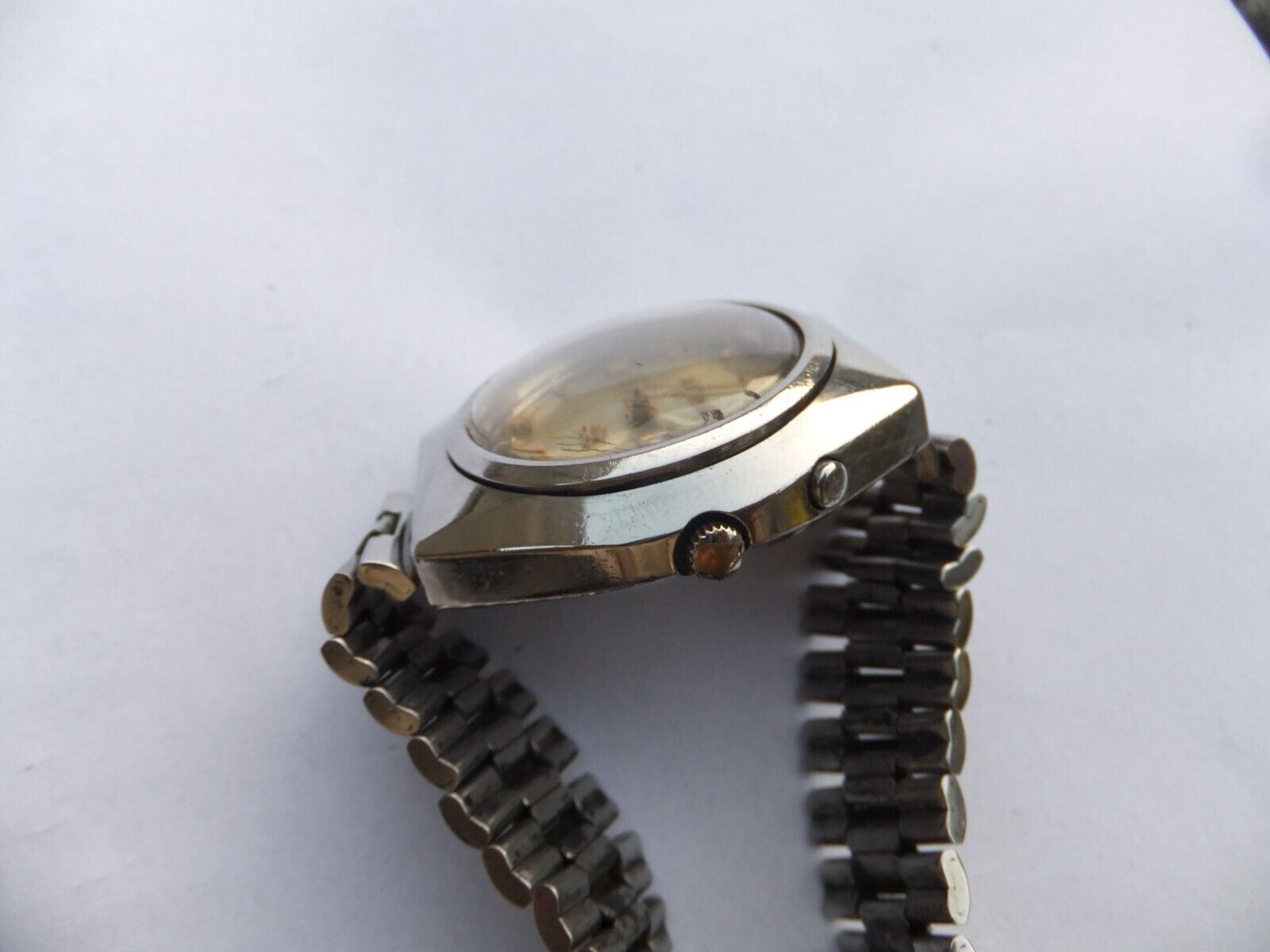 RICOH 061489 Automatic Day-Date 21 Jewels Men's Watch Japan