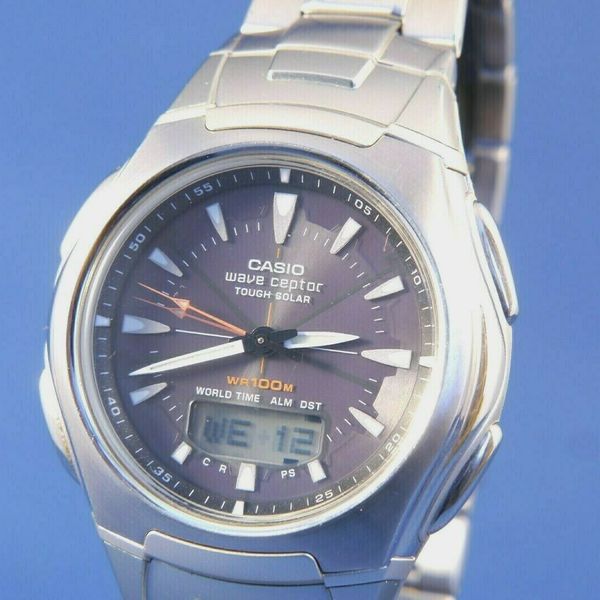 Casio Wave Ceptor Tough Solar Men's Watch WVA-430U , New Battery ...