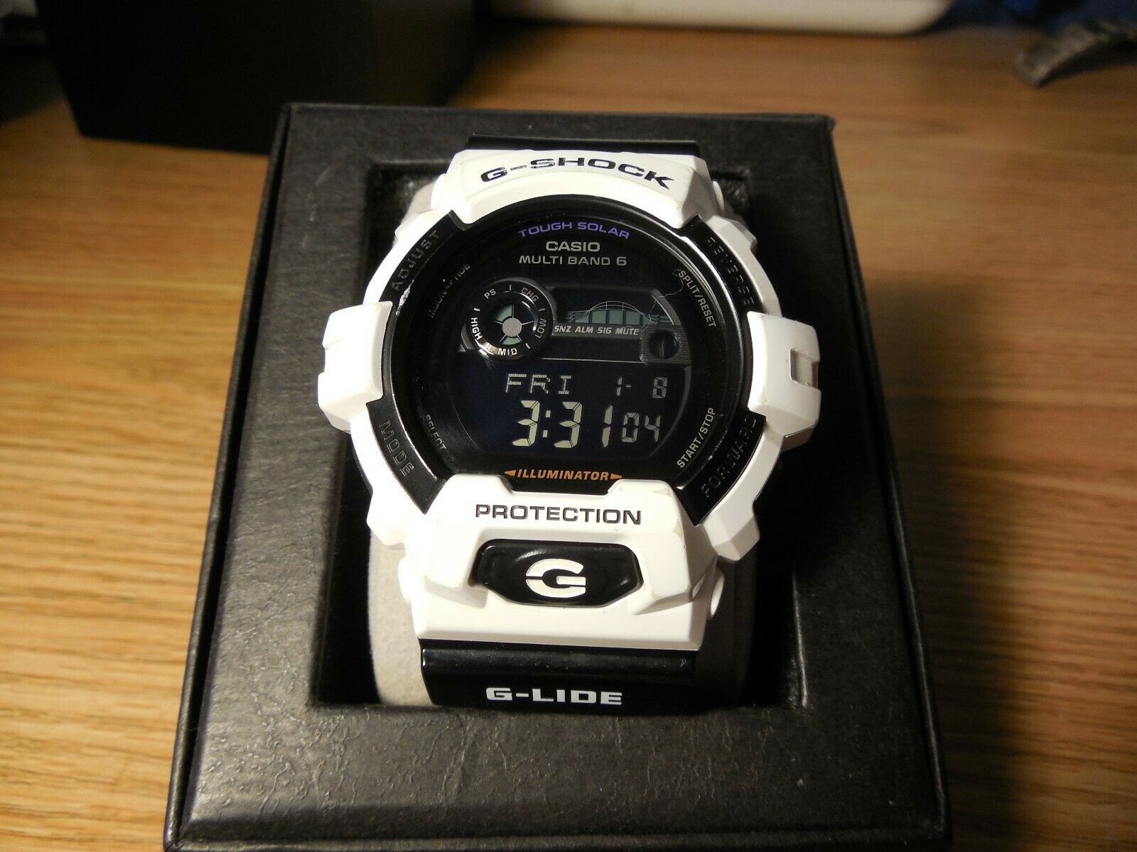 Casio] Watch G Shock G-LIDE Solar radio GWX-8900B-7JF black