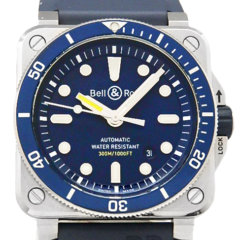 Bell Ross Bell Ross Diver Model BR03 92 Men s Automatic Blue