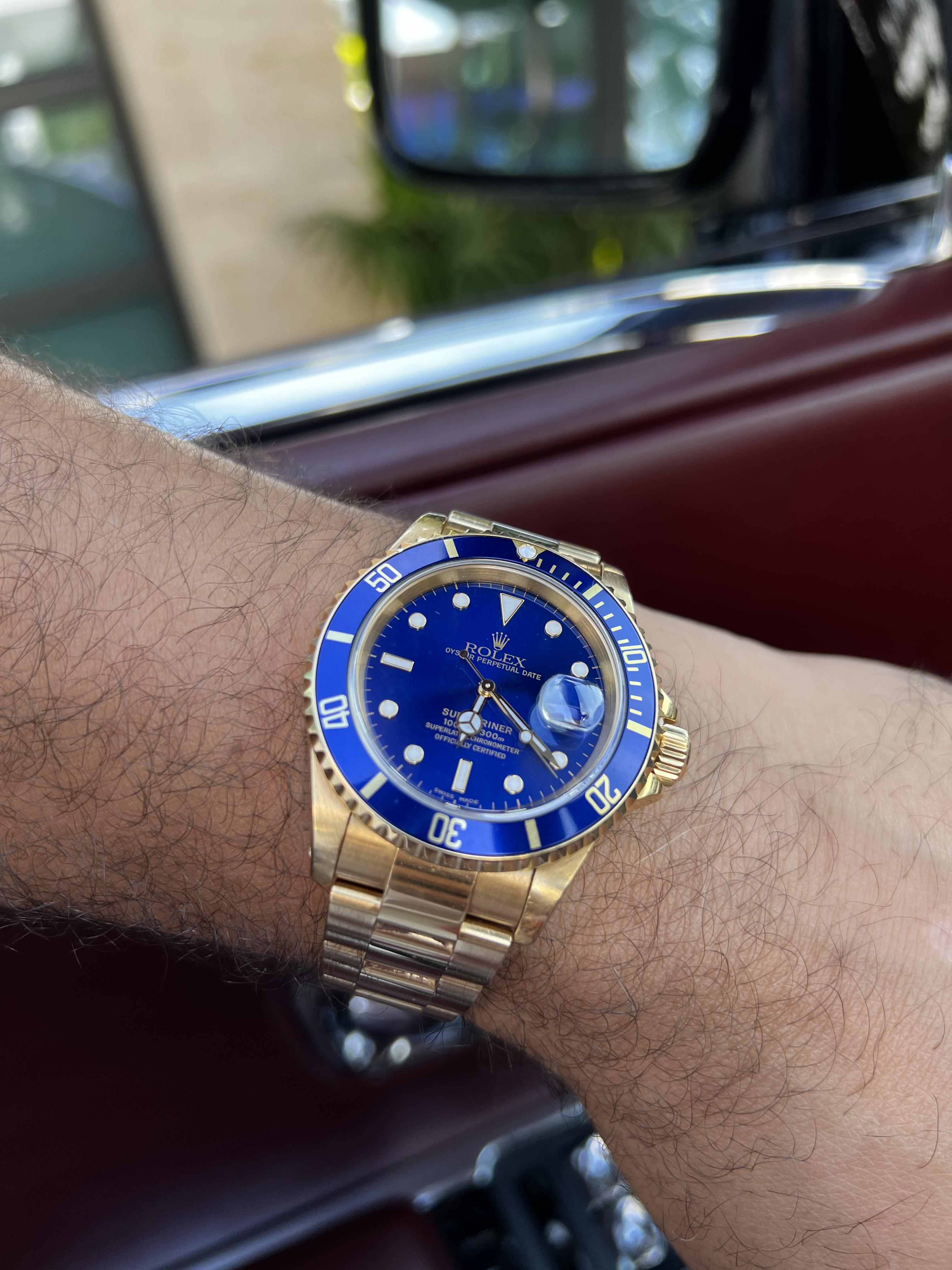 Rolex hotsell submariner mirror