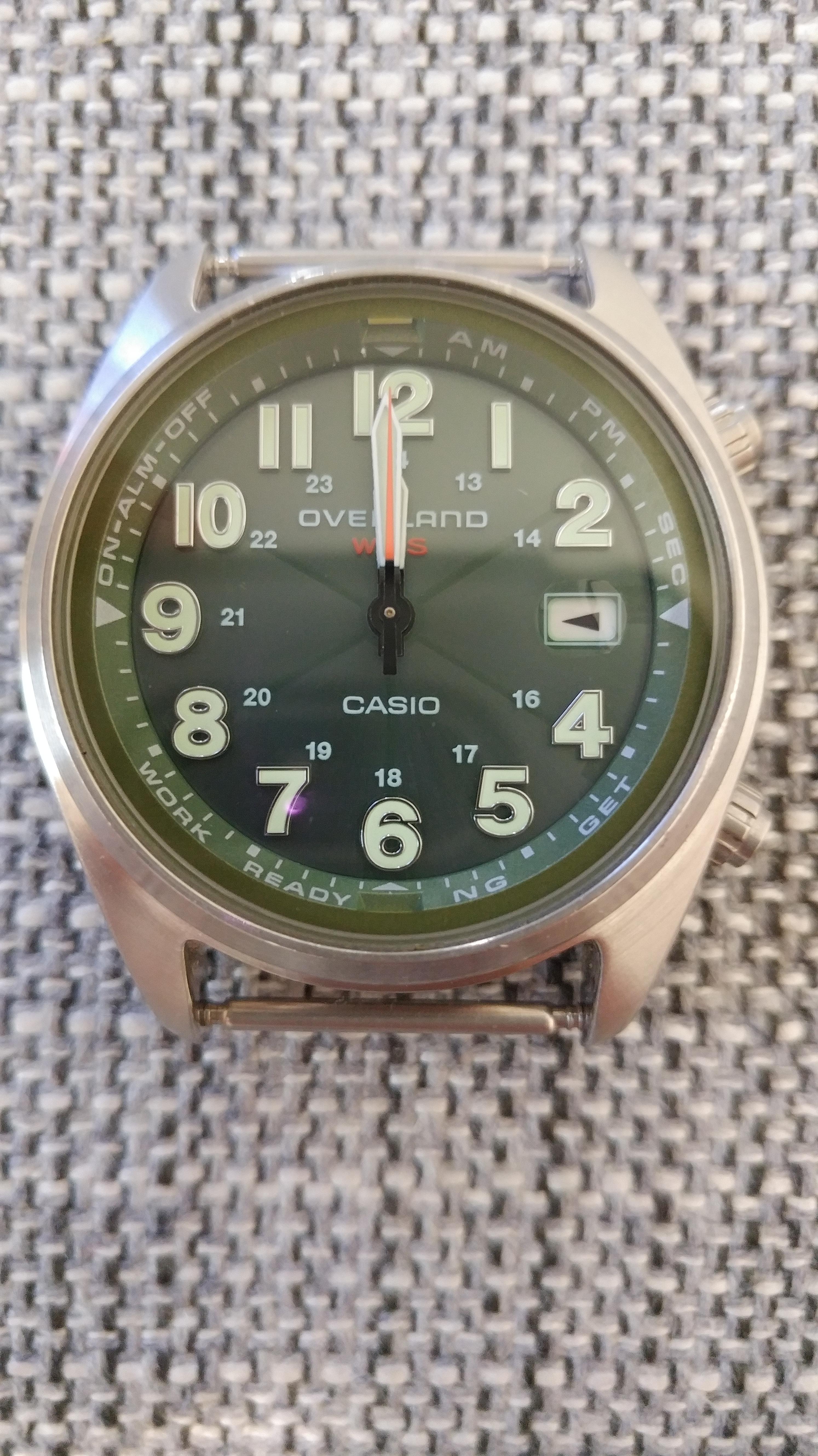 Wts Casio Overland Ovw 100bj 100 Watchcharts