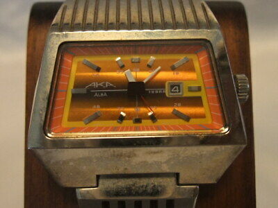 SEIKO ALBA AKA V782-5A90 QUARTZ MEN'S Watch Good Condition NEW