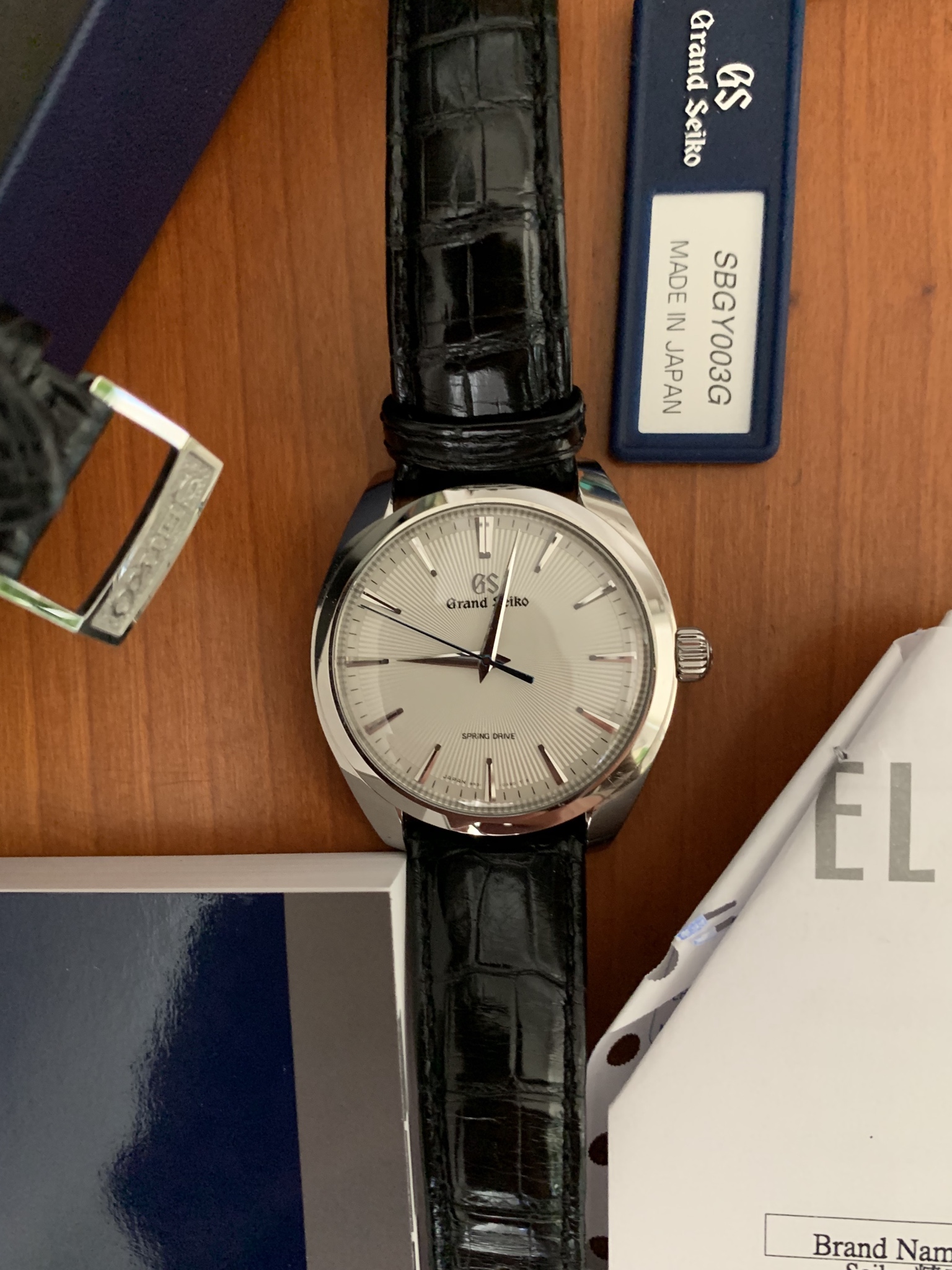 FS: Limited Edition Grand Seiko SBGY003 Spring Drive | WatchCharts