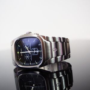 希少 NIXON LARGE ＆ IN CHARGE THE PRODUCER Nixon The Producer SS Chrono Watch Large & in Charge Very Rare