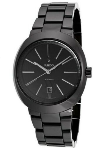 Rado R15610172 D Star Ceramic Analog Display Swiss Automatic Black