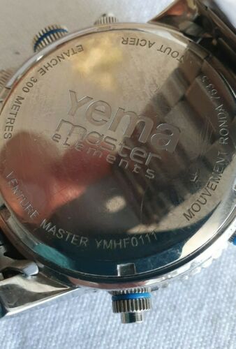 MONTRE YEMA MASTER ELEMENTS VENTURE 300m POUR PIECES WatchCharts