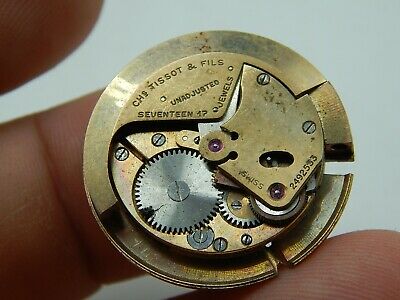 Vintage Chs Tissot Fils 17 jewel bumper automatic self winding