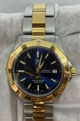 Tag Heuer Aquaracer Special Edition Caribbean Island Two Tone