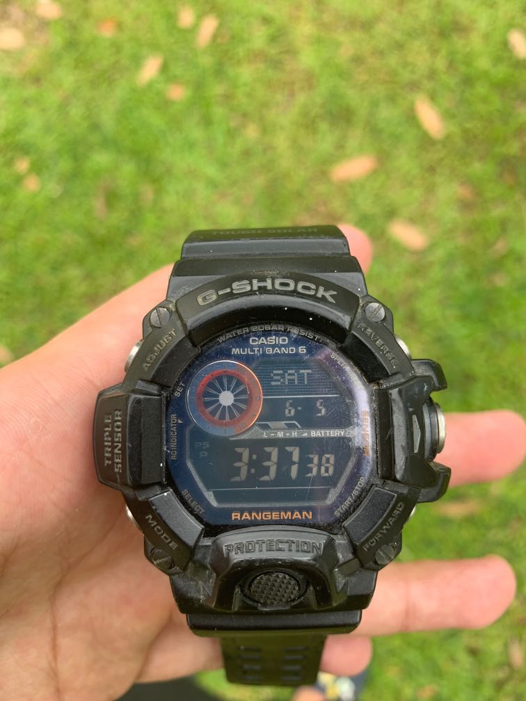 Gshock range man black panther WatchCharts Marketplace