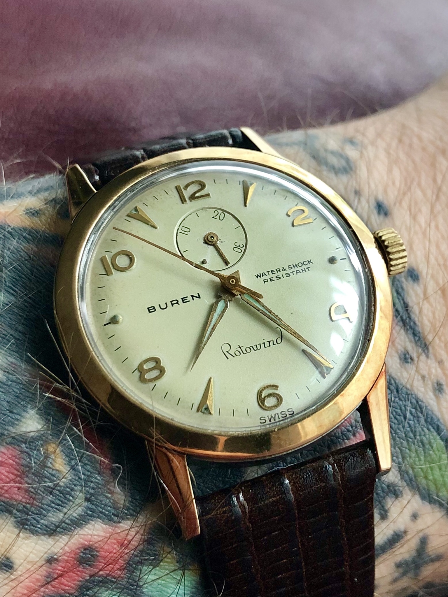 Buren swiss watch online prices