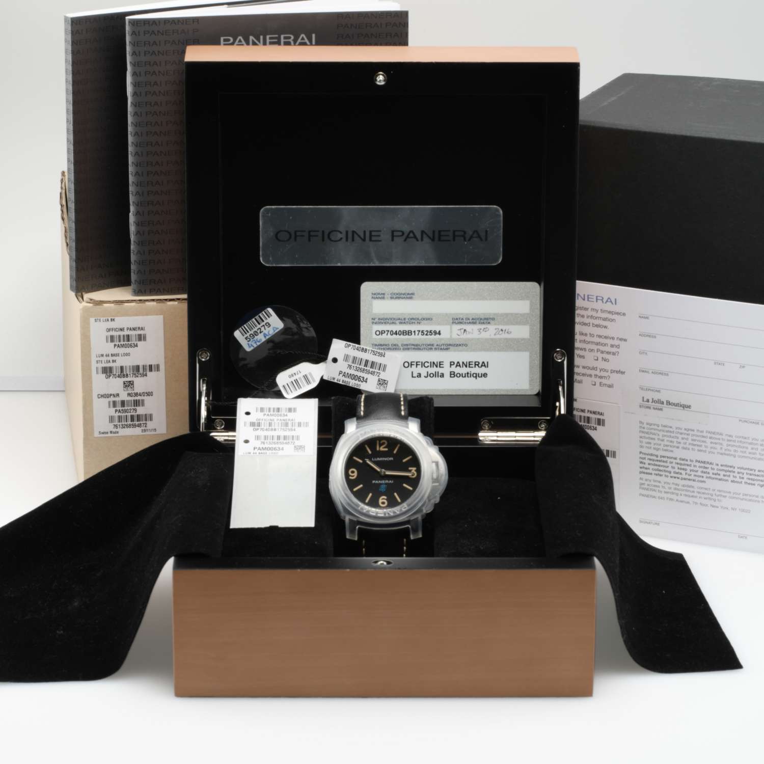 Panerai Paneristi 15th Anniversary PAM 634 WatchCharts