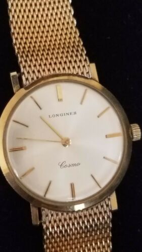 Vintage Longines Cosmo Classy 10k gold filled 1200 mechanical