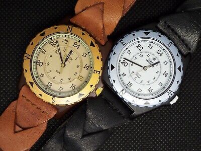 Rare 80s VINTAGE NON DIGITAL WATCH TOM CRUISE TIMEX SAFARI BORN ON 
