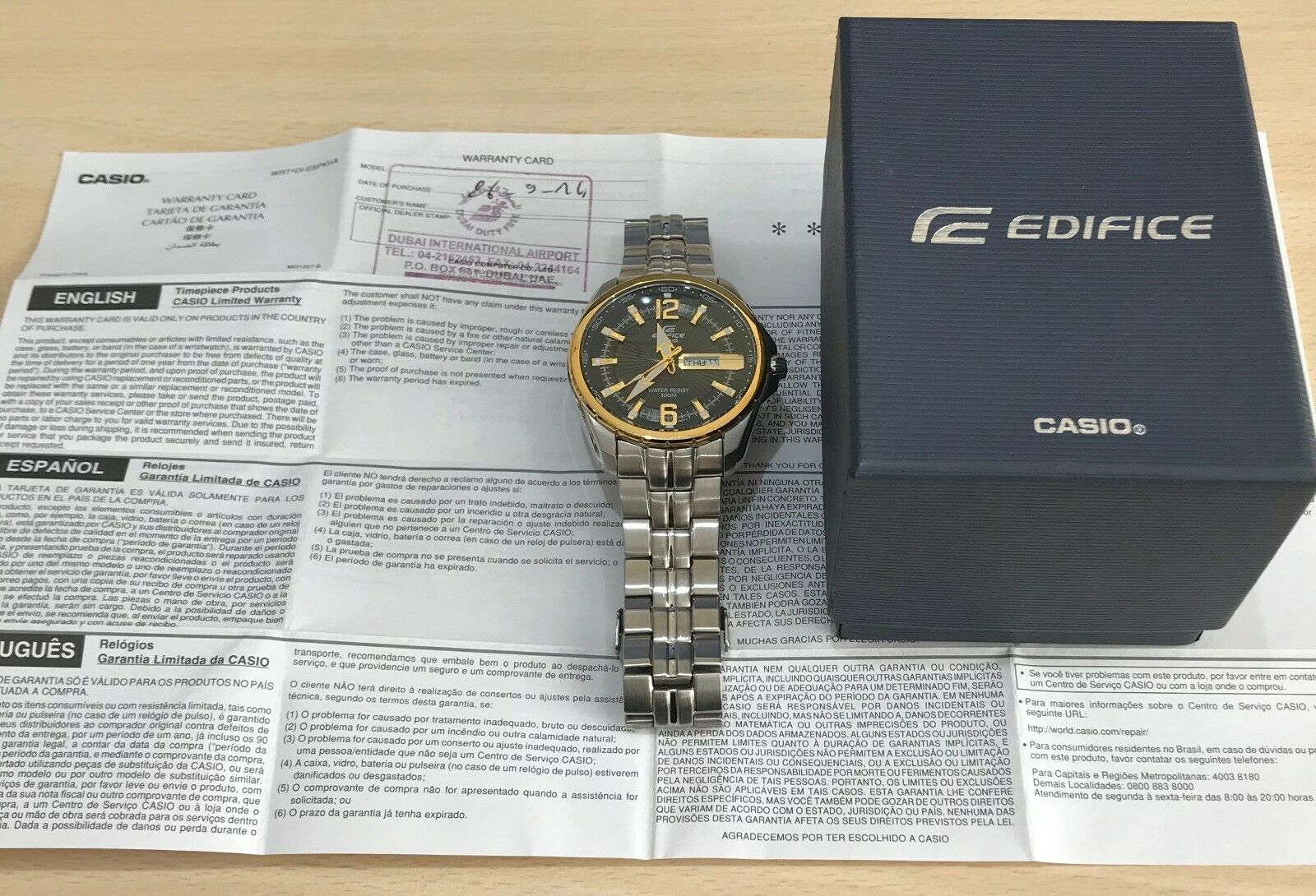 casio edifice 5167